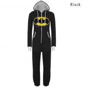 die neuen unisex Pyjama superheld Batman Superman Onesies Erwachsene Männer Damen ein Stück Baumwolle Pyjama Nachtwä