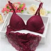 neue Marke Damen Unterwäsche BH Sets BH und hohl Höschen Spitzen BH sexy push up BH und slip legt BH dessous