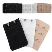 5PCs Damen 3 zeilen 2 dessous BH extender weichen Zurück 4sx8 Band Verlängerung