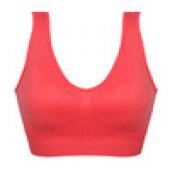 Damen Sport BH Weste Gepolsterte  Pflanzliche Tops Unterwäsche 7 Farben keine kabel rim BHs