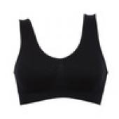Damen Sport BH Weste Gepolsterte  Pflanzliche Tops Unterwäsche 7 Farben keine kabel rim BHs