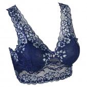 heißes Verkauf neue Mode Lady sexy Damen gemütlich Spitzen Weste Schlafen Freizeit Gepolsterte  BH Dralette Deutet 8