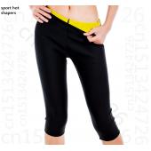heiß auf tv Bein sauna gestalter passen Schweiss fitnessStudio Set körper shaper Hose schlankheits Anzug für Damen g