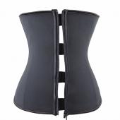 reißverschluss und Haken combo latex Taille trainer sexy Taille Ausbildung Korsetts underbust Taille cincher reißVerschl