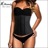 Grosser rabatt 9 Stahl das Korsett 100% latex Taille trainer Taille Ausbildung für Damen latex Korsett cincher körper
