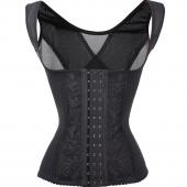 Stahl gebürstet Taille Ausbildung Korsett Schwarze Taille trainer Weste corpete Feminino xxl Taille Ausbildung korsage
