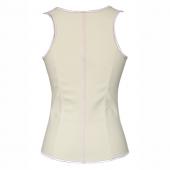 sexy Damen Weste latex Korsett Stahl gebürstet underbust Taille Ausbildung Korsetts körper shapewear Bustier cincher
