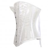 sexy burlesque Mesh spirale Stahl Damen ohne Korsett Steampunk gotischen Bustier Taille cincher Top