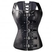 x neue Steampunk Stahl knochen Spitzen wieder sexy körper Bustier Korsett Damen Taille Ausbildung Korsetts