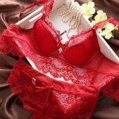 Mode Sommer ultra thin kleine Spitzen sexy Versuchung Damen sexy durchsichtigen BH Unterwäsche Set