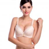 weibliche Unterwäsche kleinen busen push up BH Minimizer tief vs 3 cm Dicken Gepolsterte  Büstenhalter Spitzen BHs