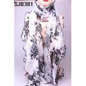 kostenLoser Versand neue produkte heiß Verkaufen Chiffon Blume lange weiche Seide Rayon tuch wickeln Schal