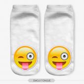 3d Mode Damen Männer unisex Socken emoji Muster meias Feminina komisch niedrige Söckchen