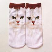 ein neuer 3d gedruckte DekolleTee ped kawaii Socken 20 Farben süß karton Charakter dollarnote Schädel Fuss komische