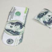 ein neuer 3d gedruckte DekolleTee ped kawaii Socken 20 Farben süß karton Charakter dollarnote Schädel Fuss komische