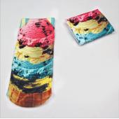 ein neuer 3d gedruckte DekolleTee ped kawaii Socken 20 Farben süß karton Charakter dollarnote Schädel Fuss komische