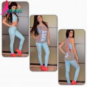 gagaopt Machte Mode drei Stücke TrainingsAnzüge Setzen Sport Anzug T Shirt Panzer leggins kostüme