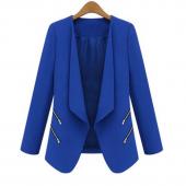 3 Farben der Damen und lange Ärmel schmale Revers Blazer Anzüge lässig offen Outwear py1 Jacken Mäntel Blazer