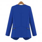 3 Farben der Damen und lange Ärmel schmale Revers Blazer Anzüge lässig offen Outwear py1 Jacken Mäntel Blazer