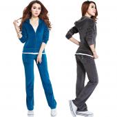 plus Size Trainingsanzug Damen neuer Mode Sport Anzug Marke Top Jacke und Hosen Damen Sportswear Anzug 