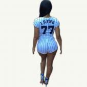 Trainingsanzug für Damen BaseBall 2 Stück Damen Sport Damen Trainingsanzüge kurz legt Sommer Anzüge