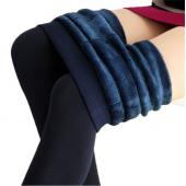 s xl 8 Farben Winter Damen warm Leggings elastische high Taille plus Faux stretch Dicke Hose samt Dicke Damen