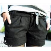 Herbst und Winter Women & wieder direkt Wolle Bootcut kurzen Hosen plus Grosse lässige Shorts ohne groß