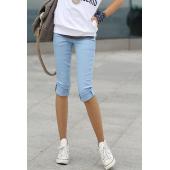 Damen Capris Hosen im Sommer plus Size lässig Capris für Damen slim elastischen zuckerwatte Capris Damen Hosen