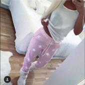 gagaopt neuen Frühling Locker Sport Hose Damen gedruckt longtrousers hohe qualitytraining Frühjahr Jogginghose Star