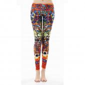 neue ankunft 3d Damen gedruckt Leggings Geometrische aus Mode leggins kdk1401