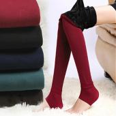 8 Farben Winter plus Leggings Frau lässig warm plus Size Faux sAmt aus Dicken slim Leggings super elastisch