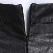 Mode Kleider Frau Röcke Damen sexy Kleidung Frühjahr Sommer high Street Stilvolle Schwarz Bodycon pu Leder