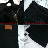 im Frühjahr Damen dünn Jeans sich Dünne BleiStift Hose Schwarz lässig Jeans Freund plus Size