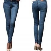 im Frühjahr Damen dünn Jeans sich Dünne BleiStift Hose Schwarz lässig Jeans Freund plus Size