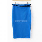 Mode Damen hohe Taille Midi Stift Shorts Damen Rock Strecke saias Röcke Bodycon slim