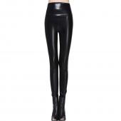 Damen leggins Faux Hochwertige Leder Leggings und Grösse hohe elastizität sexy Hose leggins s xl Lederstiefel