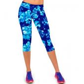 heißes neues Capris Outdoor Sport hohe Taille Floral Damen leggins workout fitness casual fitnessstudio laufbekleid