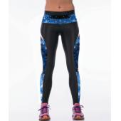 neue Mode Damen und hohe Taille fitness Sport Hosen Strecken kurze leggins gedruckt