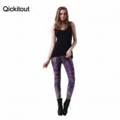 sexy Mode Sommer und drop Shipping Leggings für Damen Pfauenfedern Digitaldruck elastizität Hose