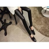 Schwarze Damen leggins Faux Hochwertige Leder Leggings und Grösse hohe elastizität sexy Hose leggins freien Grösse