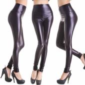 neue Damen sexy Leder Leggings Faux stretch Gamaschen hohe Taille Leggings juniors Hose 4 Grösse 21 Farben