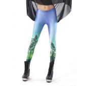 die xl Damen sexy Universum Galaxy Leggings Aurora skye Leggings Hose elastizität Mode Raum fallen