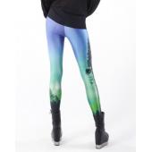 die xl Damen sexy Universum Galaxy Leggings Aurora skye Leggings Hose elastizität Mode Raum fallen