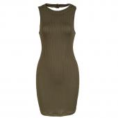 gd162 w l Womens olivgrün haben hatler Bodycon Kleid Mini Club Kleid