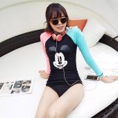 neue Badeanzug für Damen Badeanzüge lange Ärmel plus Size Badeanzüge monokini Badehosen Maios kostüm da bagno