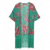 plus Size xxl Sommer ist Mode für sexy Badeanzug Damen am Strand tragen Kimono Badeanzug Vertuschen