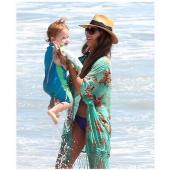 sexy Damen und Chiffon kaftan Bikini Vertuschung Strand Dress Badehosen Kimono Strickjacke