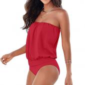 fantastische neue ankunft Weisse sexy Damen ein Stück Bikini Body Beachwear Bademode Badeanzug Versandkosten apr 13