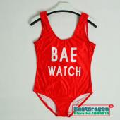 bae Bikini Body ein Stück Badehosen Damen die Rot monokini Rompers Womens Overall kostüm sexy ein Stück