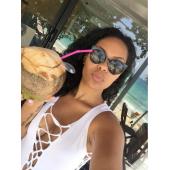 neue Mode Damen ein Stück Badehosen Summer Style Tiefe v Hals rückenfrei Lace up Badehosen Hebt plus Size Badeanzug